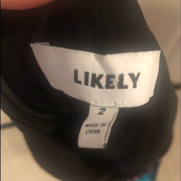 LIKELY multicolor stripe sequin dress size 2! - Picture 5 of 7